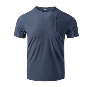 Camiseta Deportiva Personalizada, Transpirable, Ecológica, de Secado Rápido, con Estampado de Leopardo, para Hombre, Corte Regular, para Entrenamiento de Verano y Gimnasio - Product Image 1