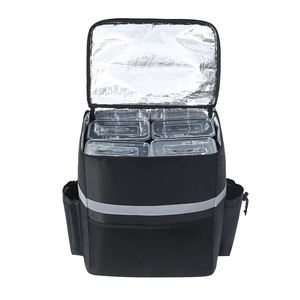 Portable Oxford Material Picnic <strong>Backpack</strong> <strong>Cooler</strong> for Motorcycle Food Delivery and Takeaway Box Use - Product Image 1