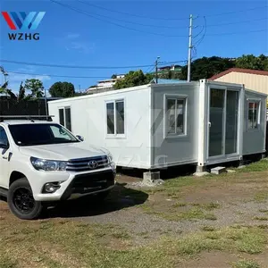 Nieuwe Torenspits Hous Prefabr Garage Kantoor Container Huis Geprefabriceerd Te Koop