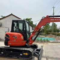 Mini Escavatore Usato Giapponese U40 da 4 Tonnellate con Motore, Cambio e Pompa Idraulica per Uso Agricolo Certificato EPA