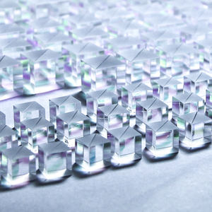 Verre optique en gros BK7 K9 diamètre 9.3mm FL 30mm lentille biconvexe sans revêtement ar - Product Image 1