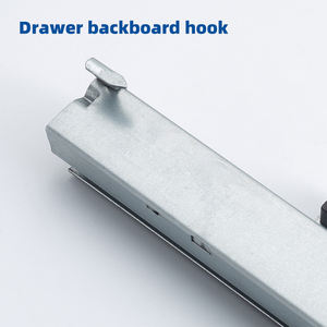 ホットセール モダン アンダーマウント スライド式引き出し 3つ折り ソフトクローズ 隠しスライドハンドル 寝室 キッチン 屋外 ジム ヘビーデューティー 耐荷重35kg - Product Image 5