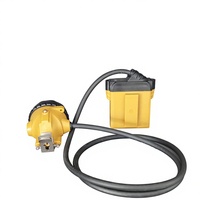 Lámpara de Minero Recargable con Tres Niveles de Ajuste de Luz LED, 10400MAH, Impermeable y con Capucha de Seguridad