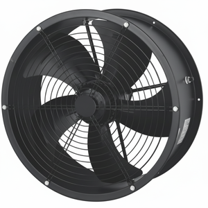 Ventilador enrollador Crown 350B2 T5 AC con motor de 220V y montaje en techo de rodamiento - Product Image 1