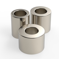 AnTai N45SH N48SH N50SH Magnet Neodymium NdFeB Koil Cincin Pipa Magnet Industri N52 Indeks Fluks Torsi Tinggi 50kGmm