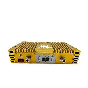 Cell Phone Network 2G 3G 4G Mobile Phone 70db Gain GSM 900MHz WCDMA 2100MHz Booster Repeater
