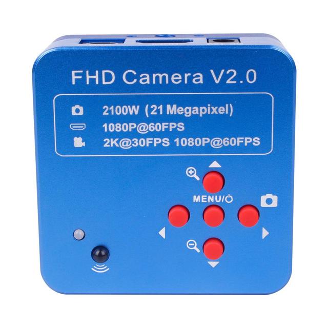 KUAIQU 21Megapixels Full HD 1080P 60FPS USB Video Digital Microscope Camera for Microscope Observation