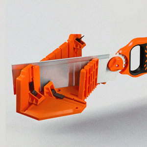 صندوق منشار ميتري مضاد للجلخ صندوق أدوات القطع بزاوية مجموعة قطع الخشب البلاستيكية المحمولة منشار خلفي متعدد الاستخدامات سهل الاستخدام حسب الطلب - Product Image 2