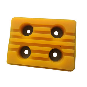Griffe de préhension pour briques creuses, patin de levage à <span class=keywords><strong>ciseaux</strong></span>, griffe robuste pour machine à béton, coussin de préhension en polyuréthane PU - Product Image 1