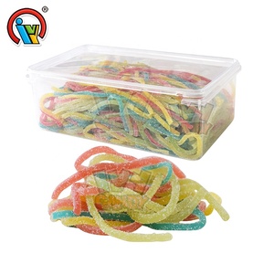 Halal Fruit Flavor Sour Licorice Gummy Rope <strong>Candy</strong> Liquorice <strong>Sugar</strong> Coated Factory Supply - Product Image 2