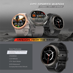<span class=keywords><strong>Reloj</strong></span> Inteligente AMOLED DM76 con Presión de Aire, Altímetro, Brújula, Resistente al Agua 5ATM, Relojes Inteligentes para <span class=keywords><strong>Mujer</strong></span> con GPS - Product Image 4