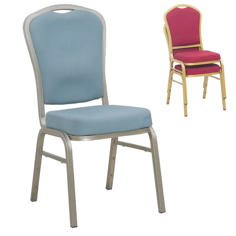 High quality Luxury metal banquet chair for wedding reception in hot sales