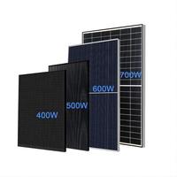 Stock UE Prix Spécial HJT Noir Mono Pv Panneau Solaire 450W 550w 680w 1000W Fabricants en Chine