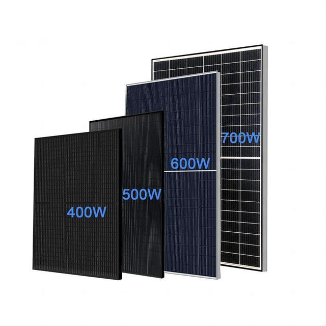EU Stock Special Price HJT Black Mono Pv Solar Panel 450W 550w 680w 1000W Manufacturers in China