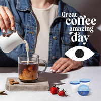 Café fonctionnel en dosettes K-Cup pour adultes, marque privée, végétalien, sans sucre, recyclable, à base de champignons adaptogènes, Ashwagandha et Shilajit