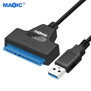 电缆常用配件USB 3.0至SATA适配器电缆USB 3.0至2.5英寸SATA III硬盘适配器USB至SATA