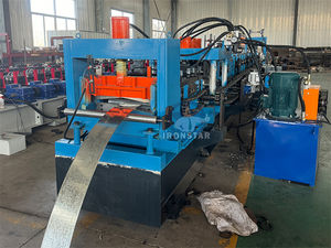 Purlin Peso Materiales de construcción Perfil Z Canal de acero Rollo que forma C Quilla que hace la máquina - Product Image 4