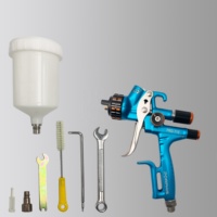 Pistolet de pulvérisation PORPHIS PRD-715 avec buse de 1,3 mm, pistolet de peinture pour réparation automobile, pulvérisateur de peinture pour voiture, pistolet de pulvérisation à air