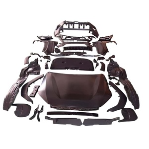 Kit carrosserie en plastique de haute qualité GZZIM, pare-chocs avant et arrière, protection du capot, décoration, couleur personnalisée pour Fortuner 2016+, mise à niveau Travo - Product Image 1