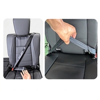 Lit double électrique en cuir Nappa imperméable de luxe LXRV pour camping-car/van/autocaravane/minibus/caravane/MPV
