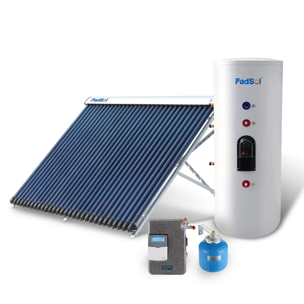 Odm Oem collettore solare solare Keymark approvato residenziale Split pressurizzato portatile inverno riscaldatore di acqua solare