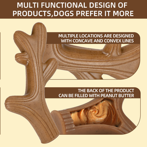 2024 Mới Bán Buôn Bền Nha Khoa Làm Sạch Thực Phẩm Cấp Nylon Con Chó Xương Đồ Chơi Không Phá Hủy Chống-Cắn Con Chó Cắn Đồ Chơi - Product Image 3