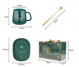 Wholesale Customized 55 Degree Thermostatic Ceramic <b>Mug</b> Cup Set Festival Gift Idea With Box for Coffee Lovers - Product Image 4
