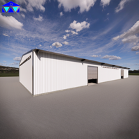 Edificio Prefabricado de Estructura de Acero para Almacén, Taller y Planta Industrial
