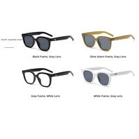 Gafas de Sol Cuadradas Extra Grandes con Protección UV Modelo 666 para Hombre y Mujer, Ideales para Conducir al Aire Libre, con Certificación CE, Gran Venta