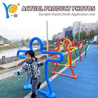 Equipo de Ejercicio al Aire Libre |   Escultura de Ejercicio Corporal para Parques y Comunidades, Certificación CE, Resistente a la Intemperie y Duradera