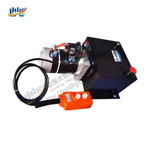 12v dc mini power pack unit electric hydraulic pump hydraulics for dump trailer lift box