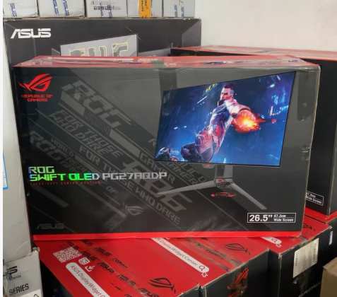New ROG Ultra Dream 27 PG27AQDP 26.5inch OLED Desktop Gaming 2K 480Hz 0.03ms 1500000:1 Contrast Ratio High Refresh Monitor
