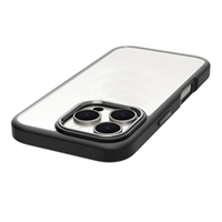 Pour iPhone16 15 Pro étui de téléphone antichoc avec Protection de lentille en métal couverture personnalisée Transparent PC couleur TPU étuis de téléphone portable