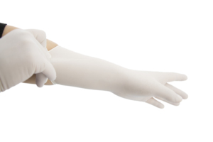 Gants chirurgicaux stériles jetables Sécurité-caractéristique pour les hôpitaux <span class=keywords><strong>de</strong></span> cliniques dentaires Gants d'opération chirurgicale stérilisés pour des cliniques - Product Image 5