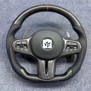 Volant en fibre de carbone pour <span class=keywords><strong>BMW</strong></span> Série 3 G30 G20 425i 430i M440i 530i 525i M550i 540i <span class=keywords><strong>530d</strong></span> 523d - Product Image 5