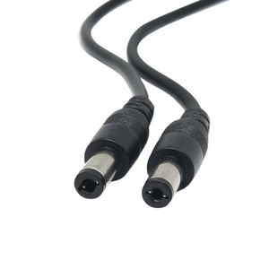 24V DC 5.5มม. 5.5x2.1มม. 2.5มม. ตัวผู้สายชาร์จ USB มุมขวา5.5x2.5มม. DC5521ขั้วต่อ USB - Product Image 5