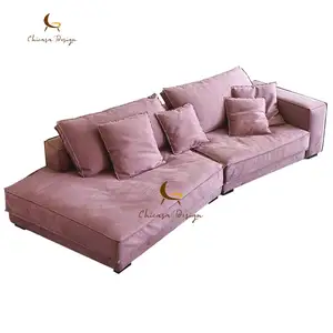 Modern New Design Velvet Sectional Sofa Furniture Luxury Living Room Sofa Italian Luxury Modern