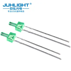 Juhong ISO Certification Through Hole High Quality Chip 2mm*8.0 Pyramid Lamp Led Diode