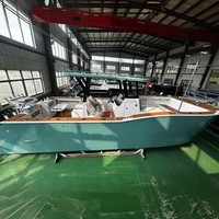 Bateau de pêche en aluminium à double coque entièrement soudé de 8,8 m (29 pieds) avec console centrale à vendre