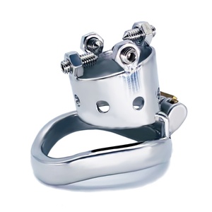 Anillo para Pene en Forma de Arco, Restricción de Testículos, Dispositivo de Castidad, Jaula Metálica con Bloqueo para Pene, para Hombre, Precio de Promoción de FRRK - Product Image 3