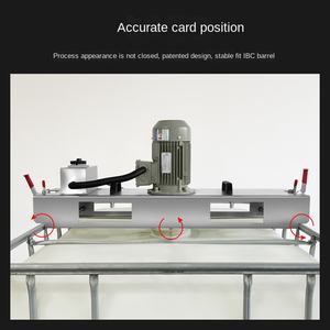 Ibc Ton Emmer Vloeibare <span class=keywords><strong>Mixer</strong></span> Anti-Corrosie 0.75kw <span class=keywords><strong>Mixer</strong></span> Met 304 Roestvrij Staal Mengstaaf Maximale Verwerking Viscositeit 300cps - Product Image 5