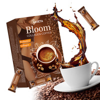 Collagène Glutathion Café Instantané Amincissant Saveur Chocolat Collagène Bloom Poudre Blanche