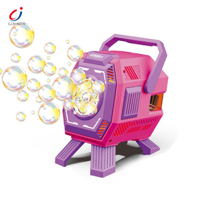 Juguete de Burbujas Divertido Chengji, Máquina de Burbujas Automática Portátil de Escritorio, Personalizable, de Plástico, para Niños - Product Image 1