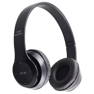 Auriculares Inalámbricos P47 Baratos con 5.1 Canales, TF, FM, Conector de 3.5mm, Resistentes al Agua IPX-6, Dinámicos, para Teléfonos Móviles Inteligentes - Product Image 3
