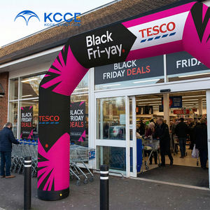 قوس قابل للنفخ محمول سريع التركيب ومقاوم للماء للعروض الترويجية في الجمعة السوداء، مناسب لمداخل الفعاليات - Product Image 5