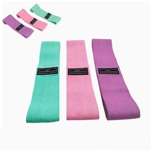 Bandes de Résistance Élastiques en Tissu Caoutchouc Usa Mairun, Lot de 76*8CM pour Exercices, Entraînement des Jambes, des Hanches, des Cuisses et des Fessiers - Product Image 2