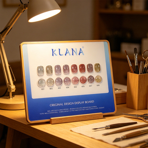 เจลทาเล็บเพชรบดละเอียด ยูวีเจล 8 สี สำหรับตกแต่งเล็บ 15 มิล เจลกากเพชร DIY สำหรับร้านทำเล็บ - Product Image 6