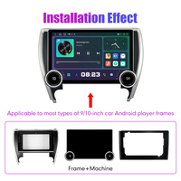 Radio Mobil Android 2Din 11.8 Inci untuk Toyota Camry 2015-2018 Layar QLED 2K Stereo Mobil Pemutar DVD Mobil Carplay Android Auto