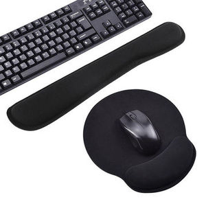 Almohadilla de reposamuñecas para teclado personalizado, reposamuñecas para ratón, compatible con teclado - Product Image 1