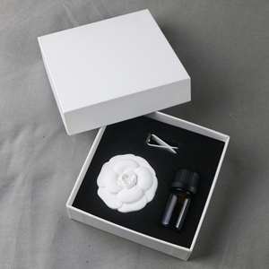 Factory Wholesale Scented <strong>Ceramic</strong> Car Vent Clip Air Freshener Home Fragrance Porcelain Aroma Plaster Essential Oil Reed <strong>Diffuser</strong> - Product Image 5